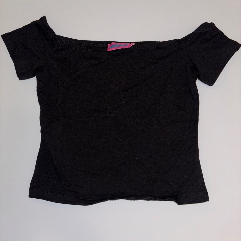 Edikted Black Off-Shoulder Top